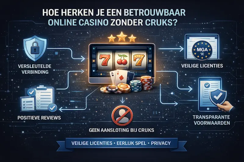 Hoe Herken Je een Betrouwbaar Online Casino Zonder CRUKS?