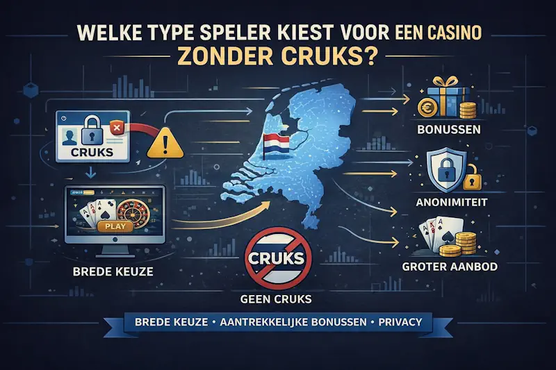 Welk Type Speler Kiest voor een Casino Zonder CRUKS?