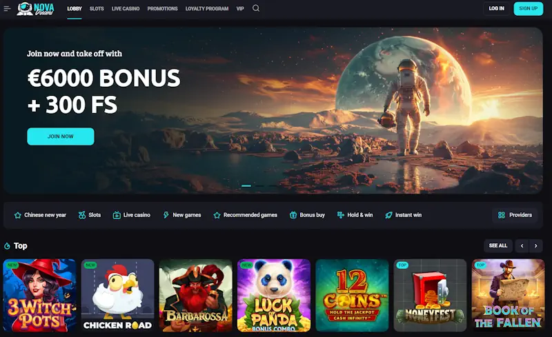 Nova Dreams — Groot Spelaanbod Zonder CRUKS-Beperkingen